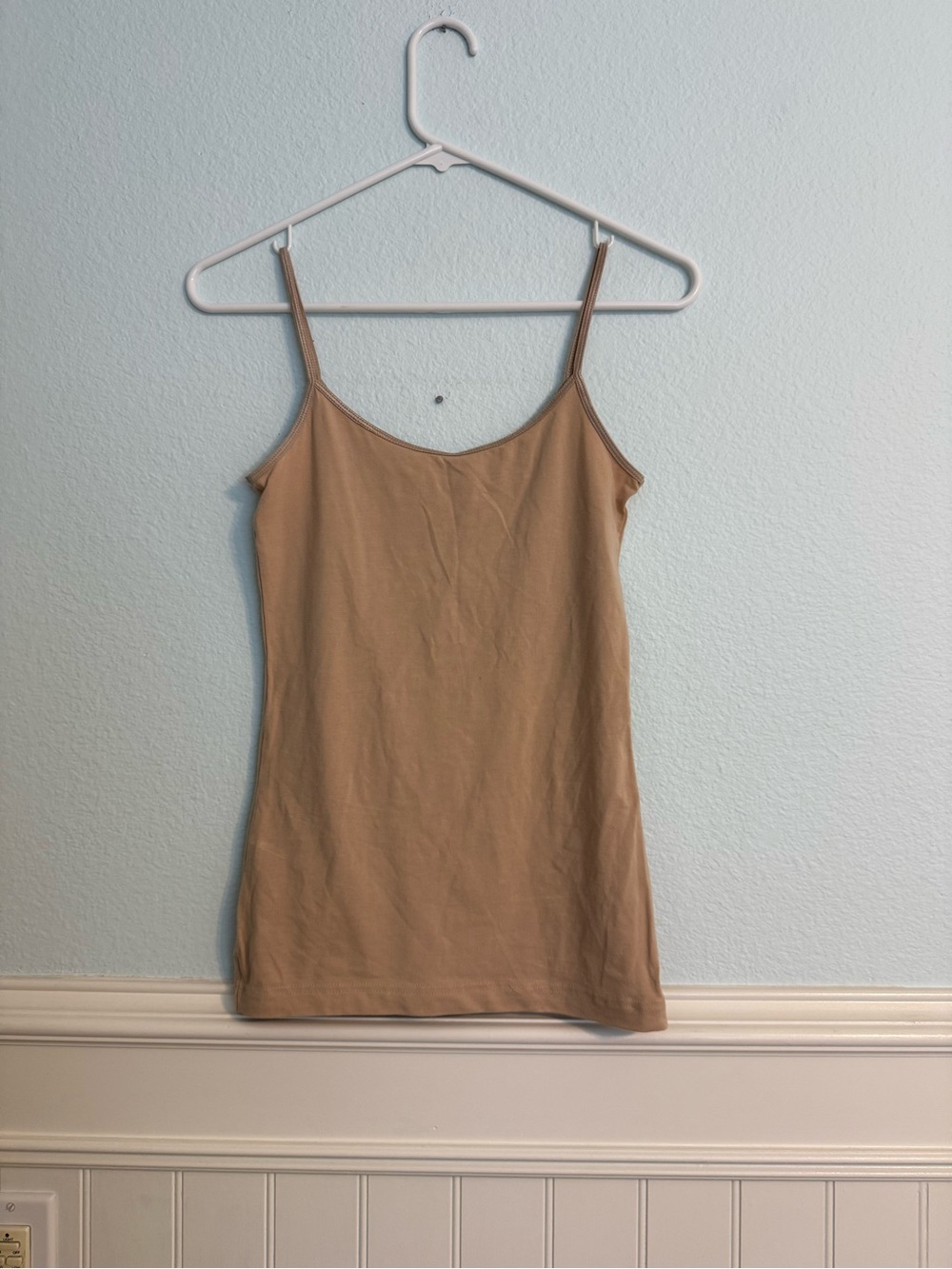 bp. Women's Tan Spaghetti Strap Tank Top
